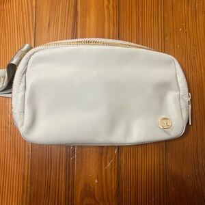 lululemon athletica Light Gray Crossbody Bag